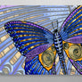 Butterfly Wings Aluminum Wall Art