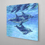 Dolphin Cruise Aluminum Wall Art