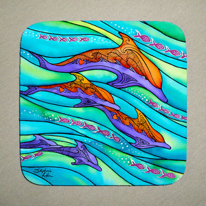 Dolphin Love Coaster