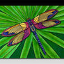 Dragonfly Ceramic Tile