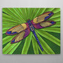 Dragonfly Aluminum Wall Art