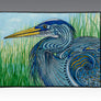 Great Blue Heron Door Mat