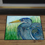 Great Blue Heron Door Mat