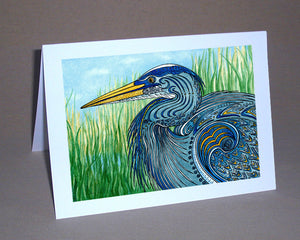 Great Blue Heron Notecard
