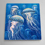 Jellyfish Aluminum Wall Art