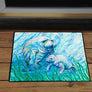 Manatees in Grass Door Mat