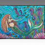 Mermaid and Seahorses Door Mat