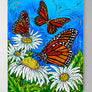 Monarchs Aluminum Wall Art