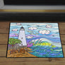 Ocracoke Waves Door Mat