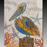 Pelican Perch Ceramic Tile