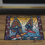 Primitive Windsurfers Door Mat