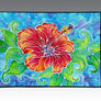 Tropical Hibiscus Door Mat