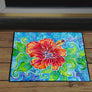 Tropical Hibiscus Door Mat