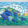 Wave Riding Aluminum Wall Art