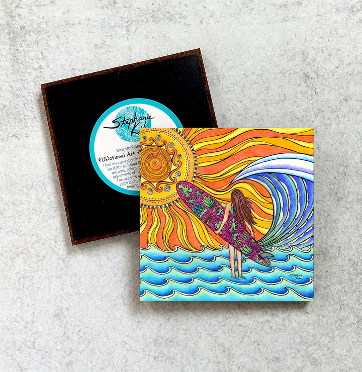 Summer Sun Magnet