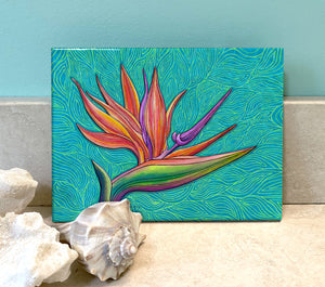 Bird of Paradise Ceramic Tile