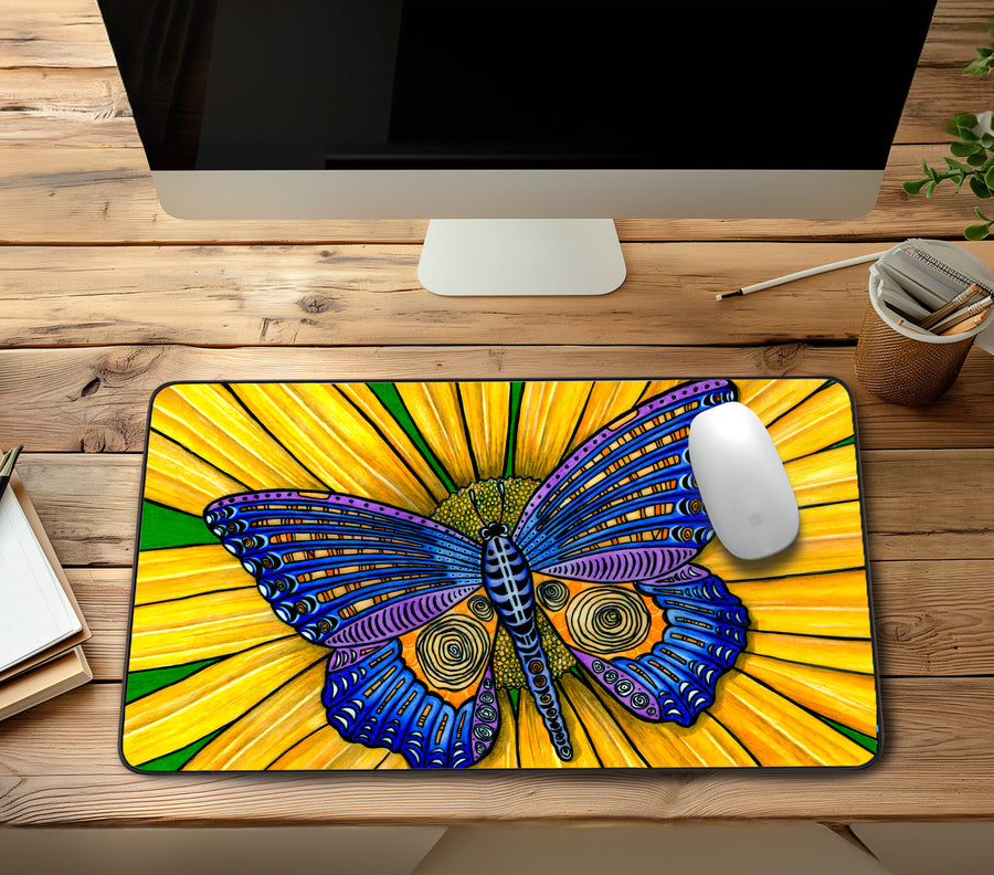 Butterfly Desk Mat