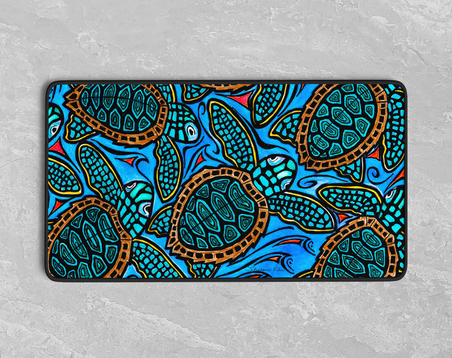 Baby Turtles Desk Mat