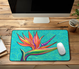 Bird of Paradise Desk Mat