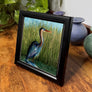 Blue Heron Framed Art
