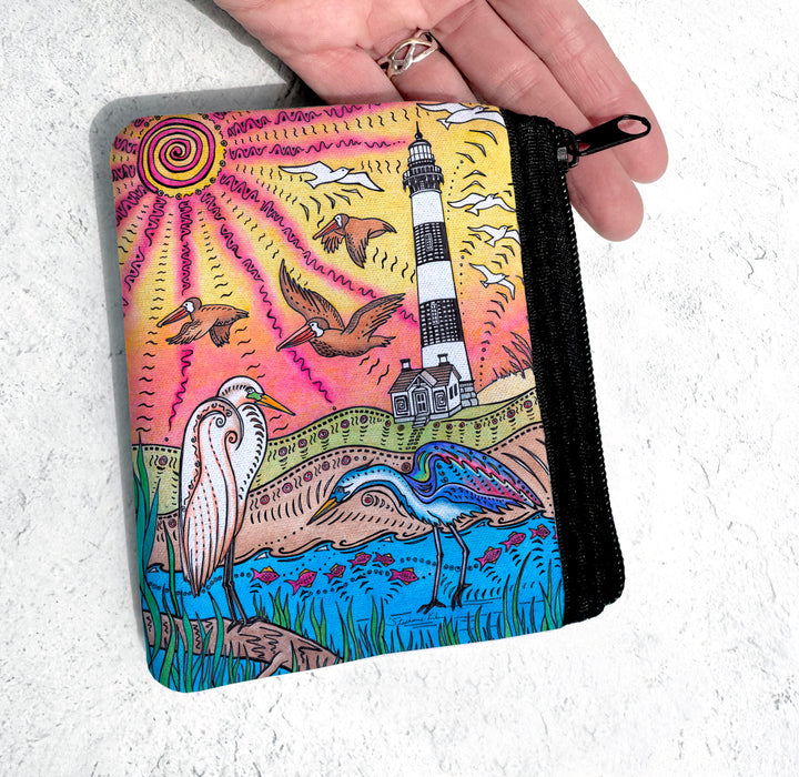 Bodie Island Coin Bag