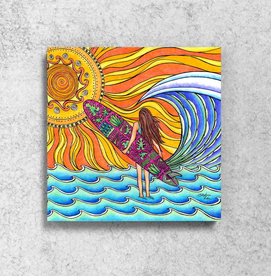 Summer Sun Magnet