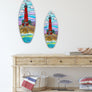 Corolla Lighthouse Surfboard Wall Art