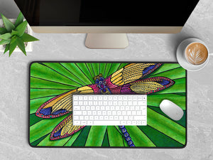 Dragonfly Desk Mat