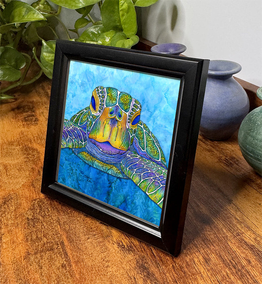 Face to Face Framed Art