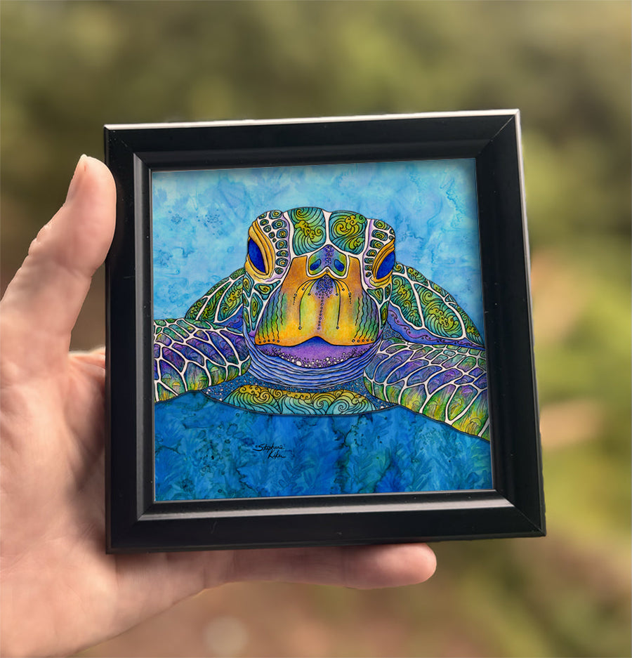 Face to Face Framed Art