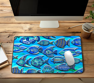 Funky Fish Desk Mat