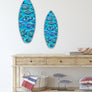 Funky Fish Surfboard Wall Art