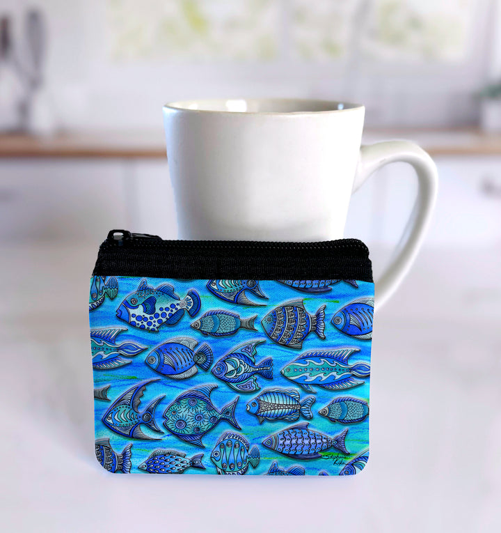 Funky Fish Coin Bag