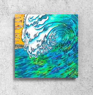 Green Wave Magnet