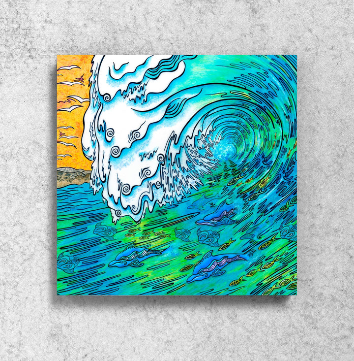 Green Wave Magnet