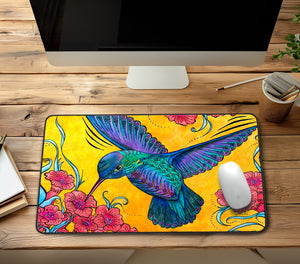 Hummingbird Desk Mat