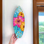 Hibiscus Paradise Surfboard Wall Art