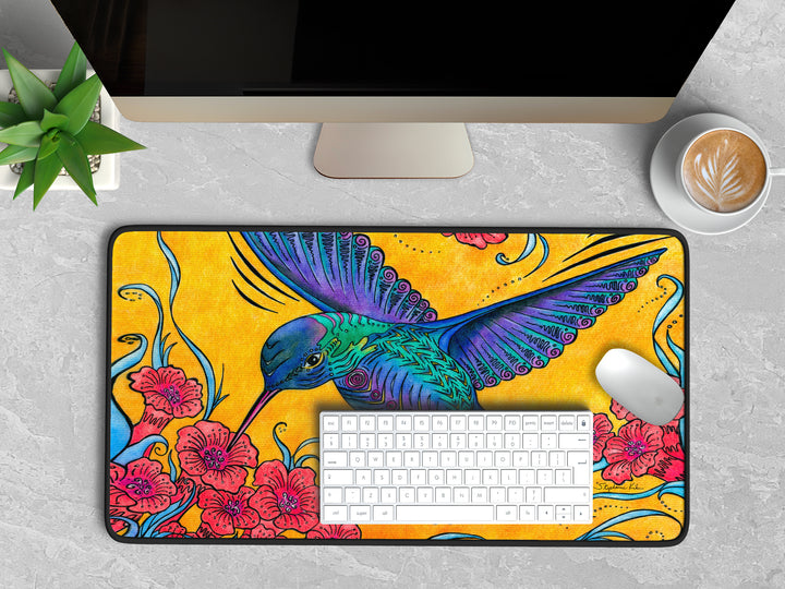 Hummingbird Desk Mat