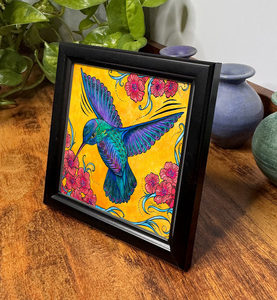 Hummingbird Framed Art