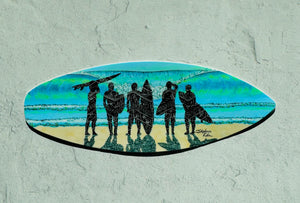 Surf Check Surfboard Sticker