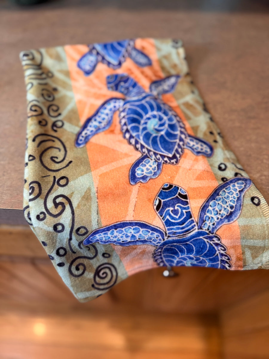 Traveling Turtles Hand Towel