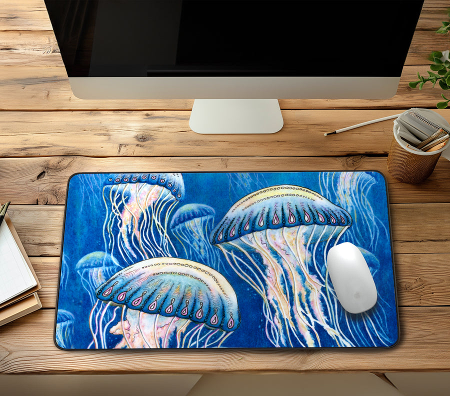 Jellyfish Desk Mat