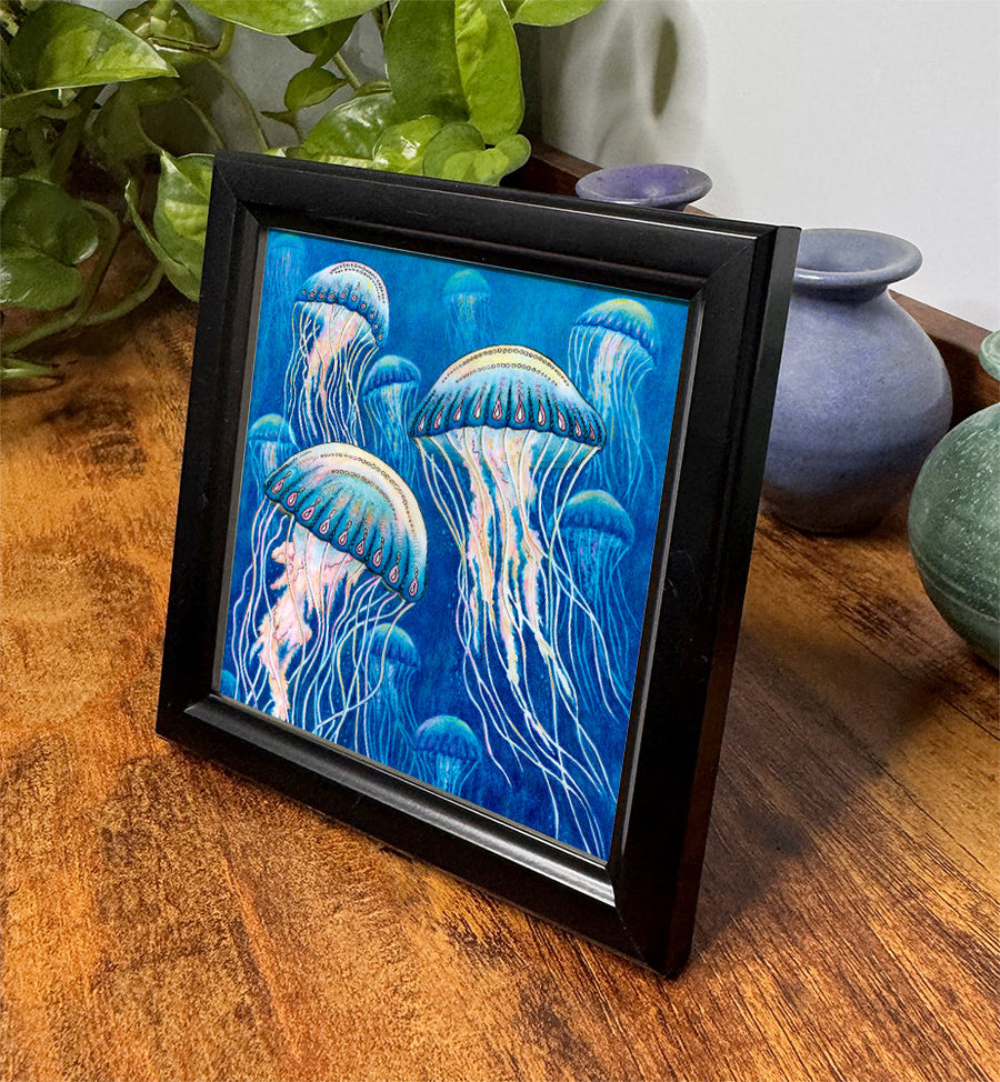 Jellyfish Framed Art