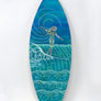 Lady Slider Surfboard Wall Art