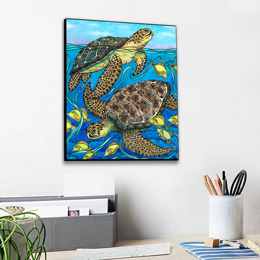 Looking Around Wall Art Panel