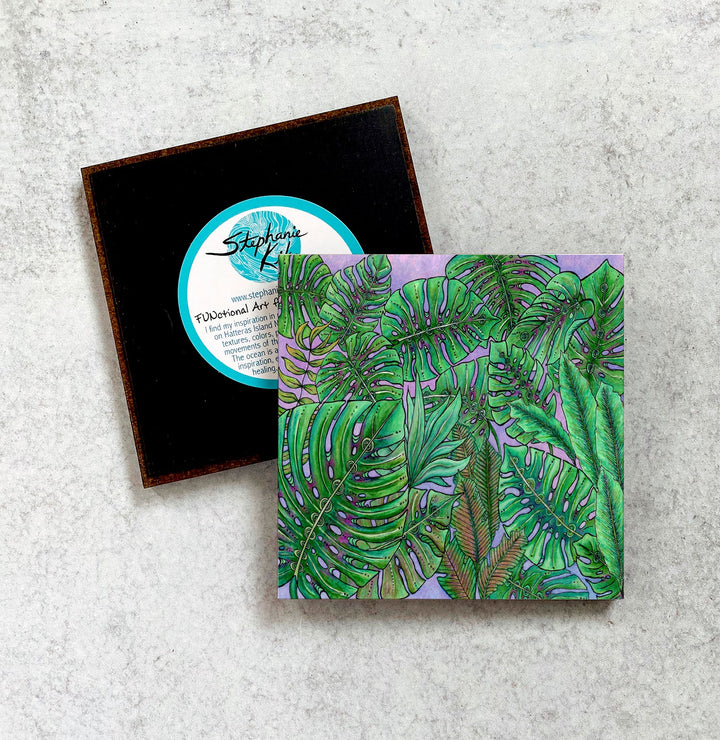 Monstera Leaves Magnet