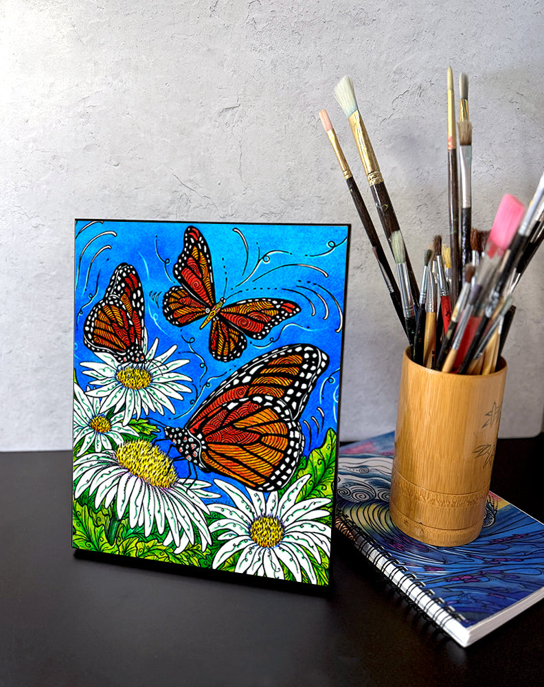 Monarchs Wall Art Panel