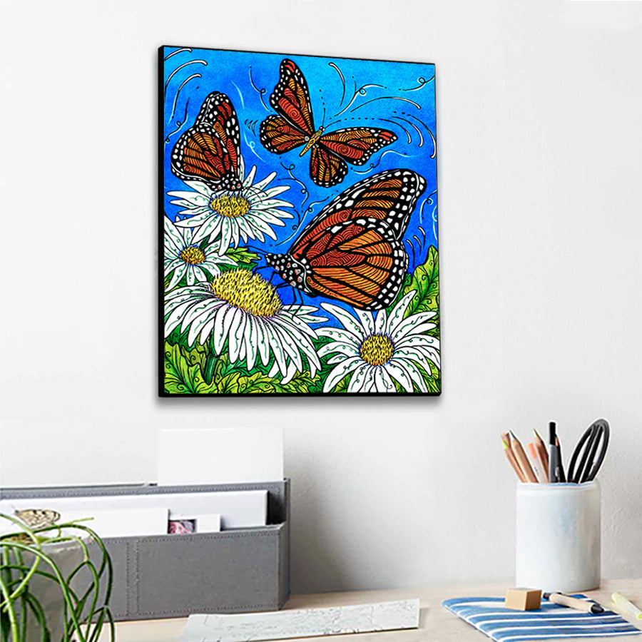 Monarchs Wall Art Panel