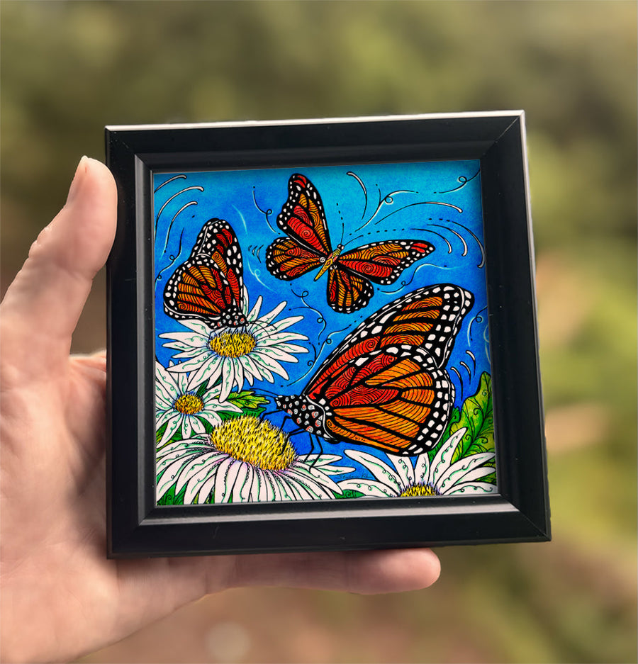 Monarchs Framed Art