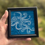 Octopus One Color Framed Art